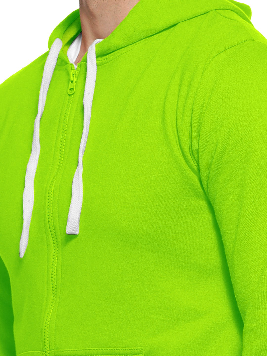 Nion Colour Premium Zip Hoodie For Men