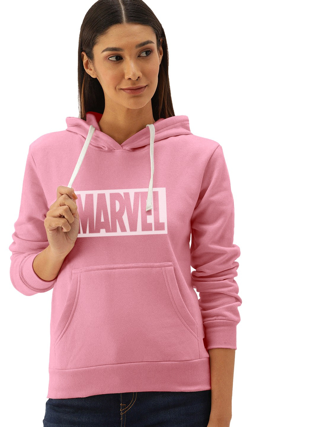Marvel Printed Premium Quality Hoodie For Women